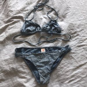 Billabong Juniors Bikini - denim-ish